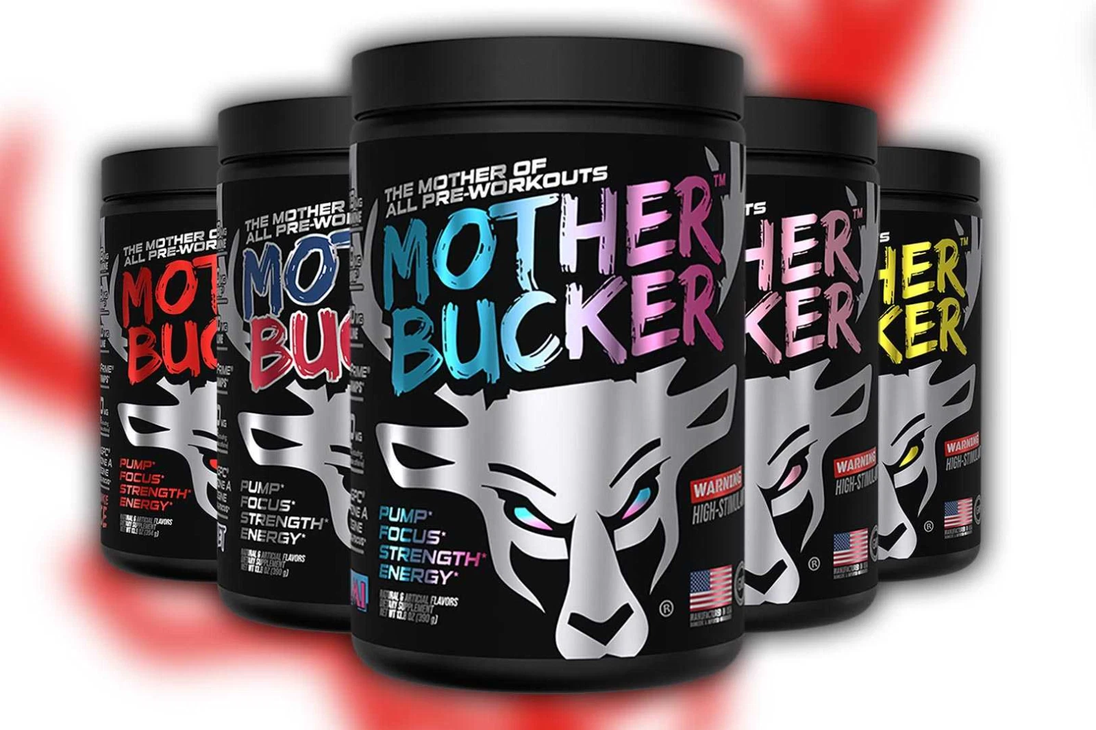 Mother Bucker pre workout supplement